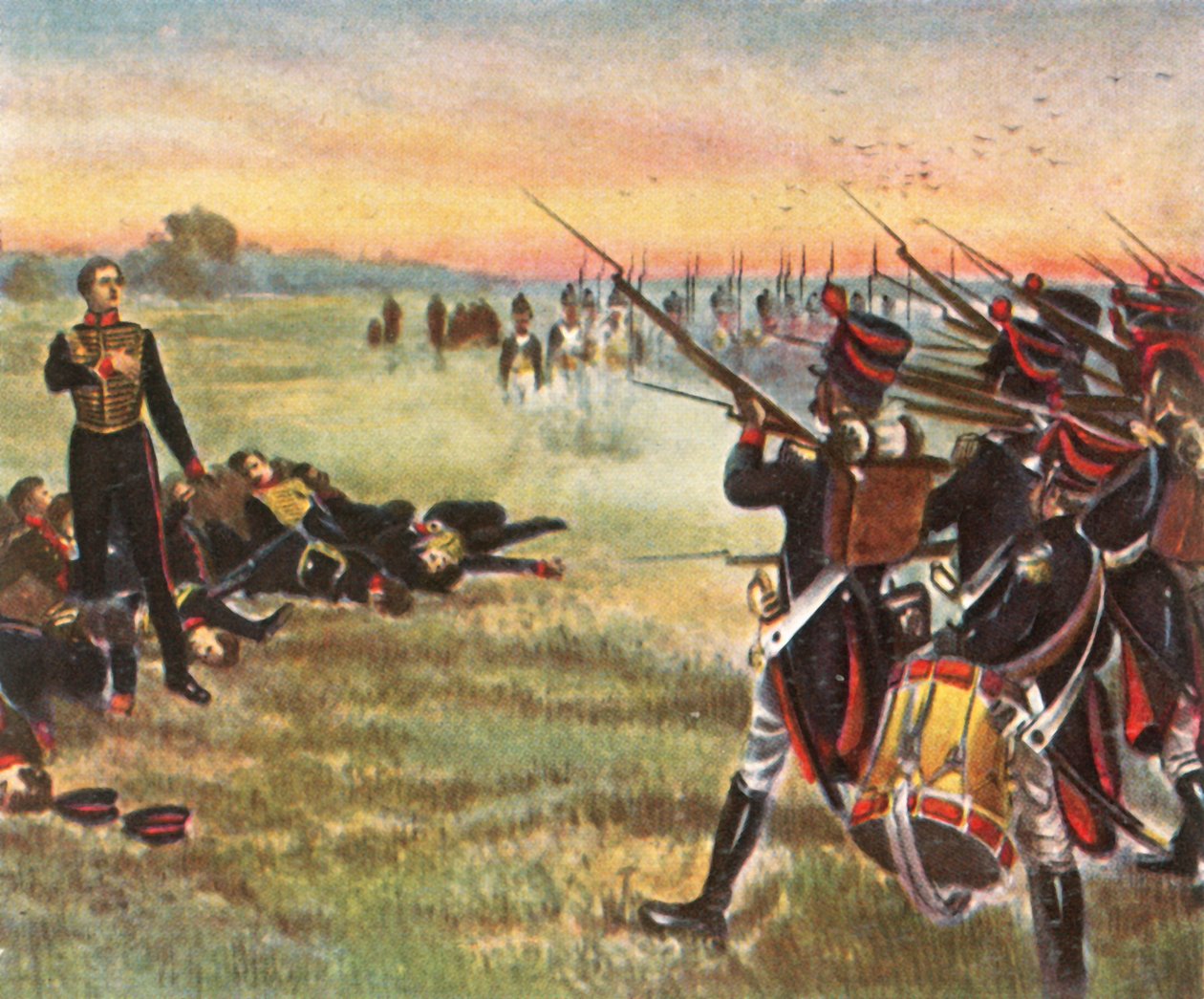 Schills Onbir Subayının kahramanca ölümü, 16 Eylül 1809, 1936. by Unbekannt