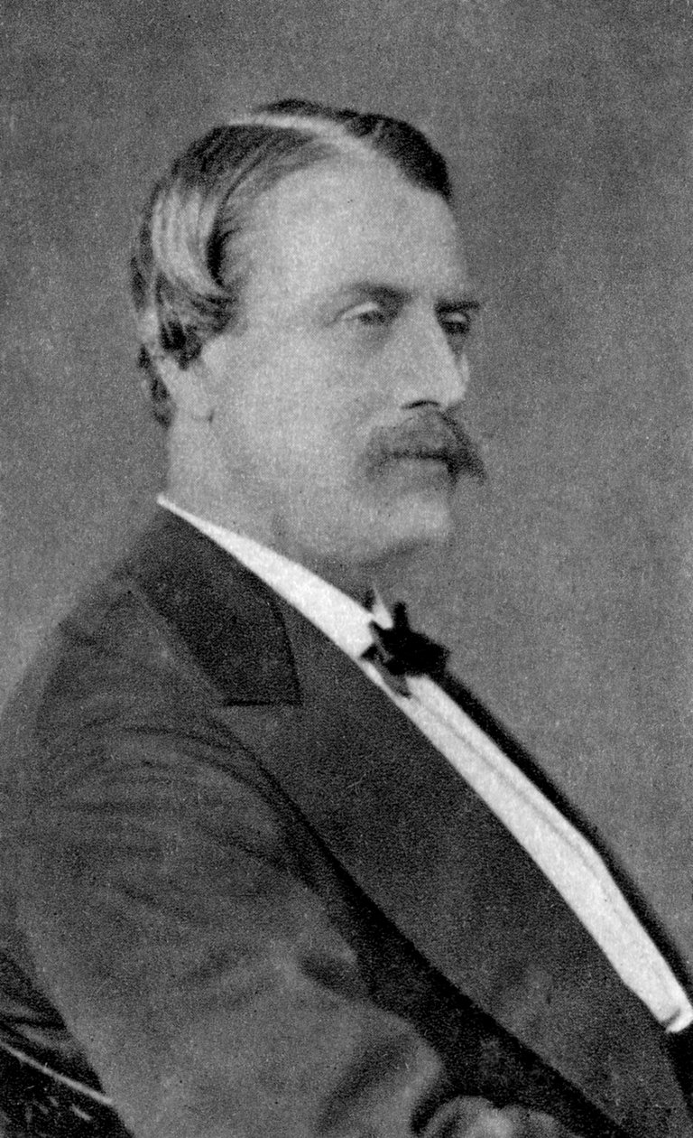 Herve Louis Auguste Florimond Ronger, Fransız şarkıcı, besteci ve orkestra şefi, 1870 by Unbekannt