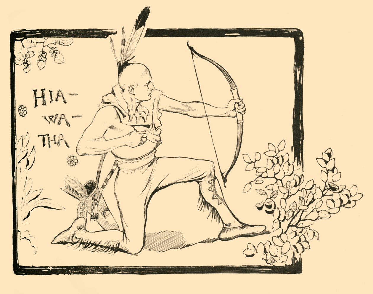 Hiawatha, 1882. by Unbekannt
