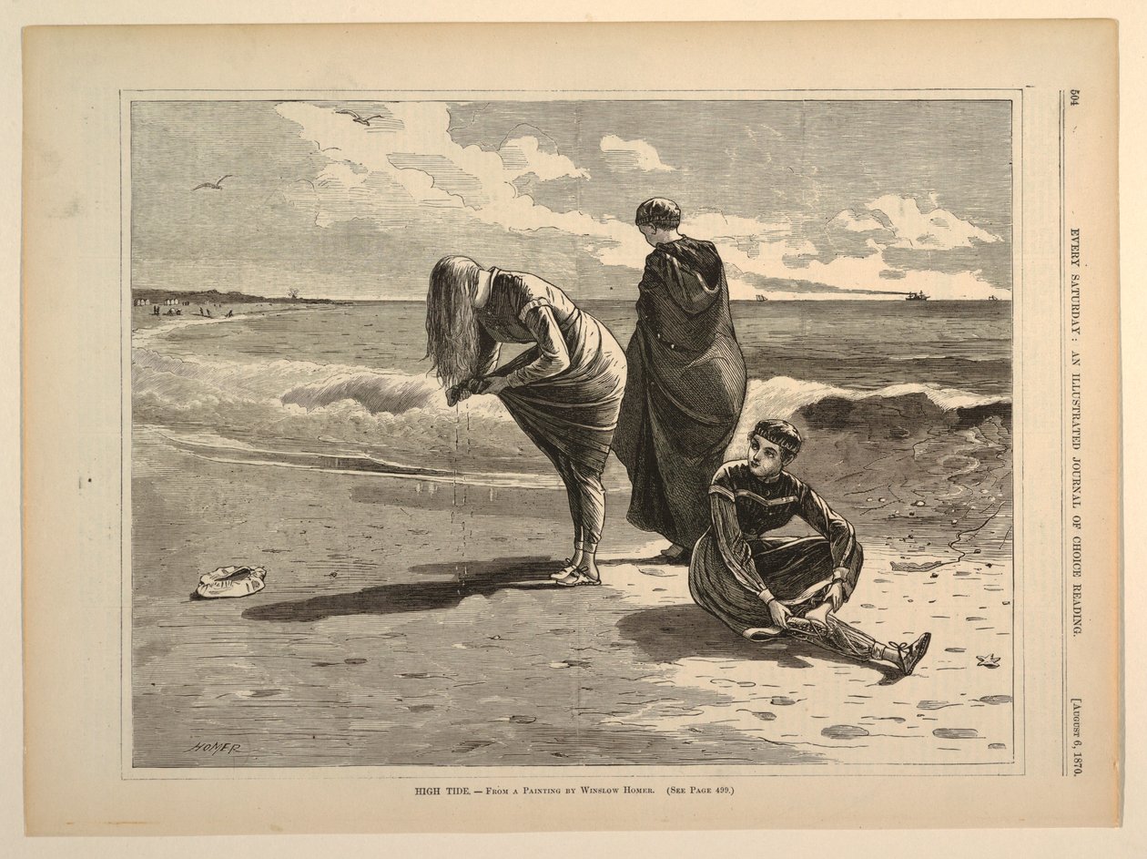 Yüksek Gelgit, Her Cumartesi, 6 Ağustos 1870 by Unbekannt