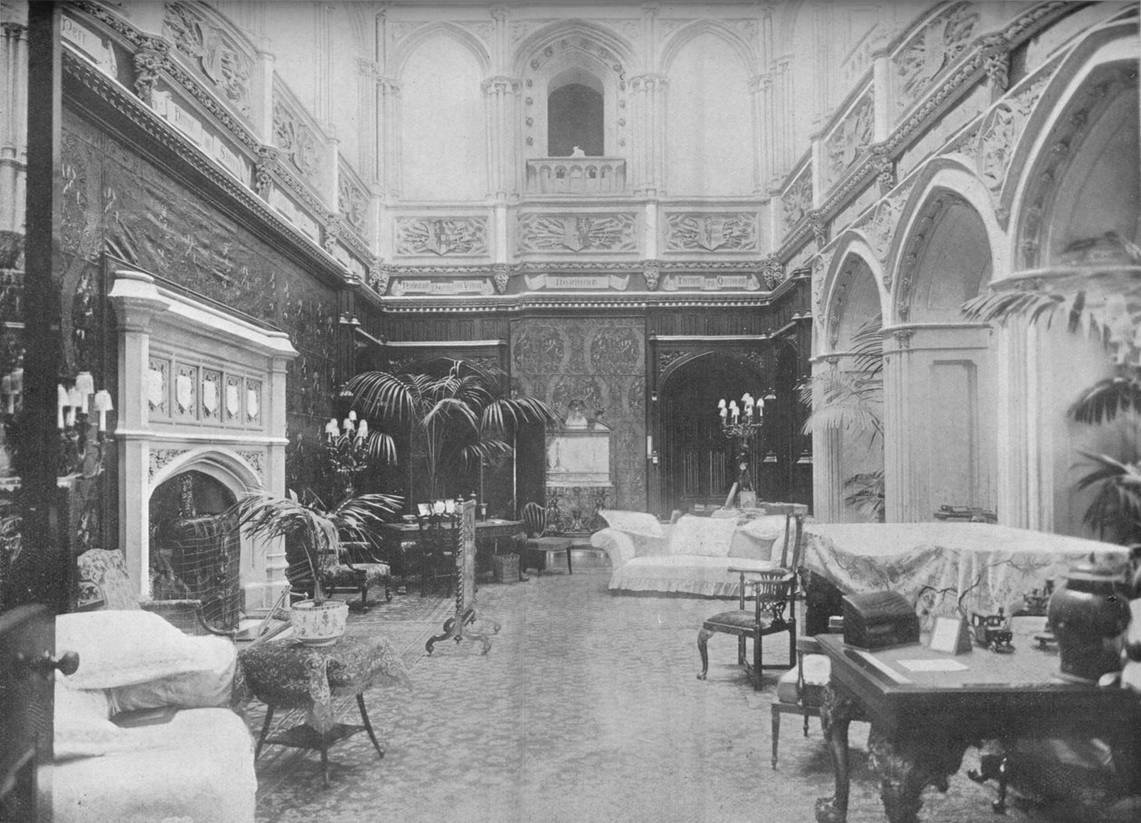 Highclere Kalesi, Hampshire - Carnarvon Kontu, 1910 by Unbekannt