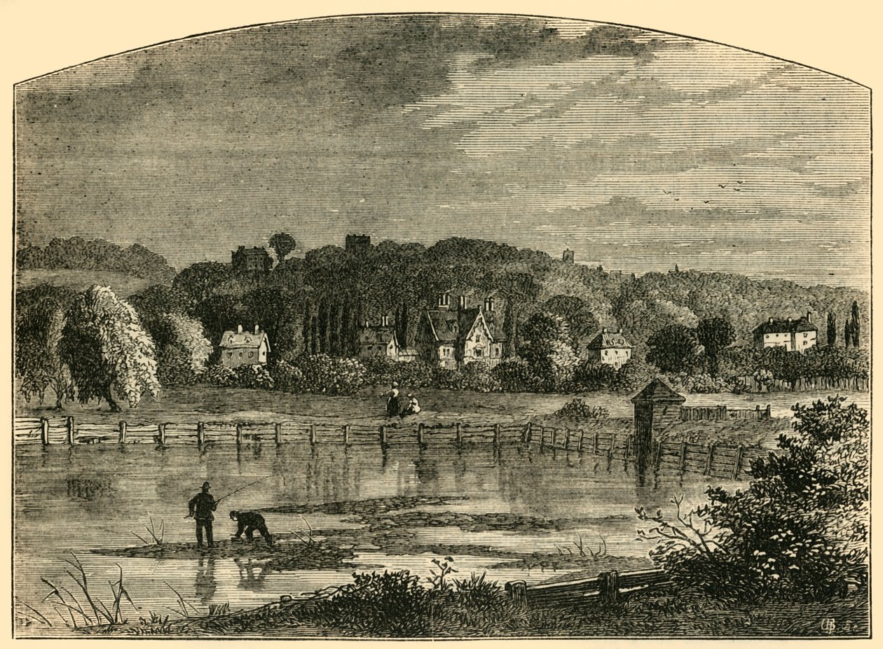 Highgate Havuzları, c1876. by Unbekannt
