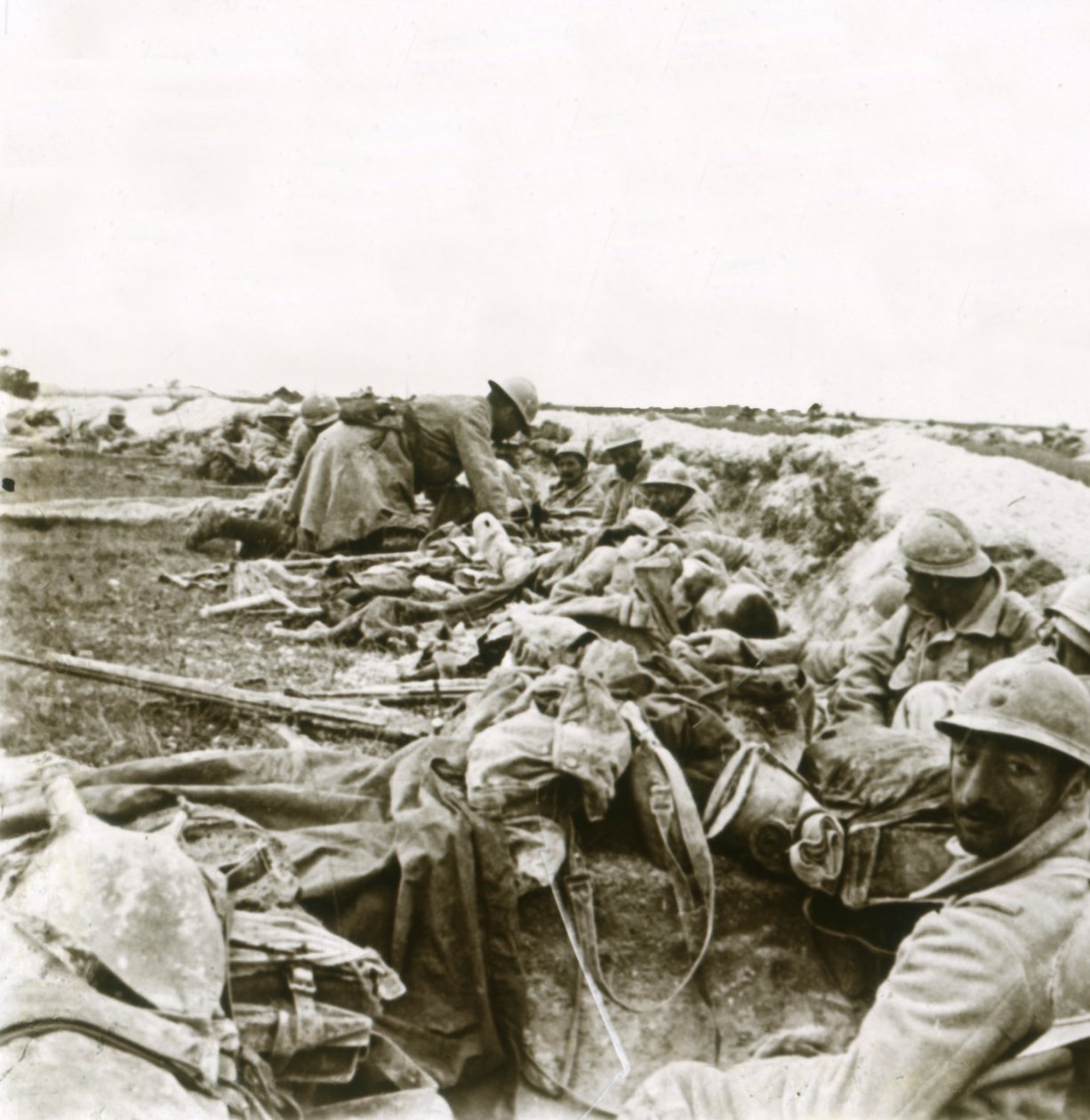 Hill 193, Şampanya, kuzey Fransa, c1914-c1918 by Unbekannt