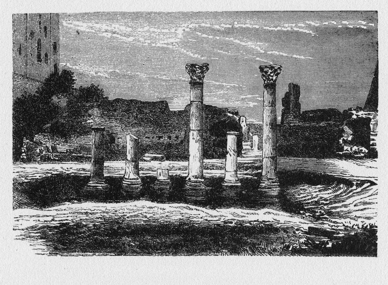 Antik Roma Tarihi. 1872 Roma gravürleri by Unbekannt