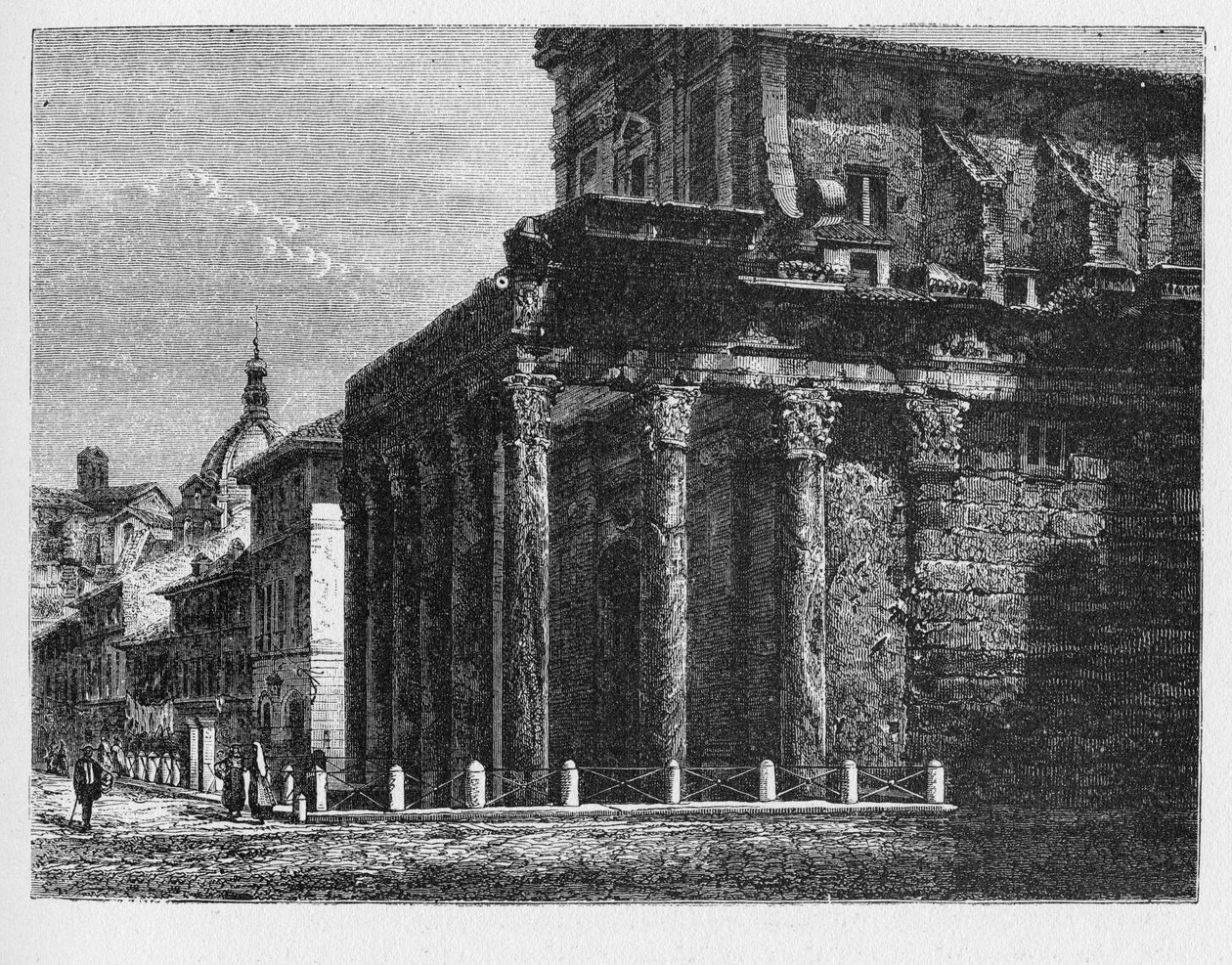 Antik Roma Tarihi. Antoninus ve Faustina Tapınağı, Roma