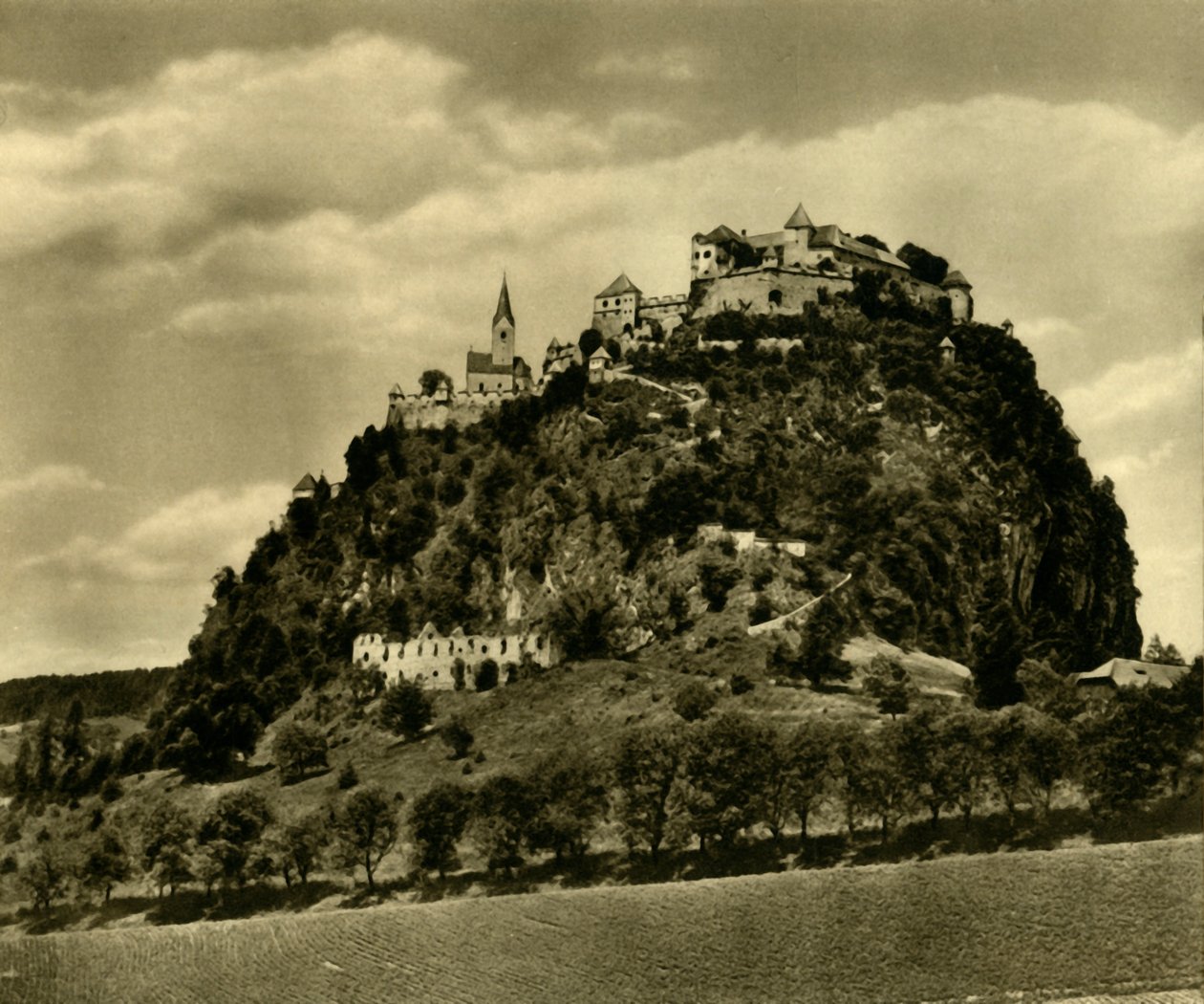 Hochosterwitz Kalesi, Karintiya, Avusturya, c1935. by Unbekannt