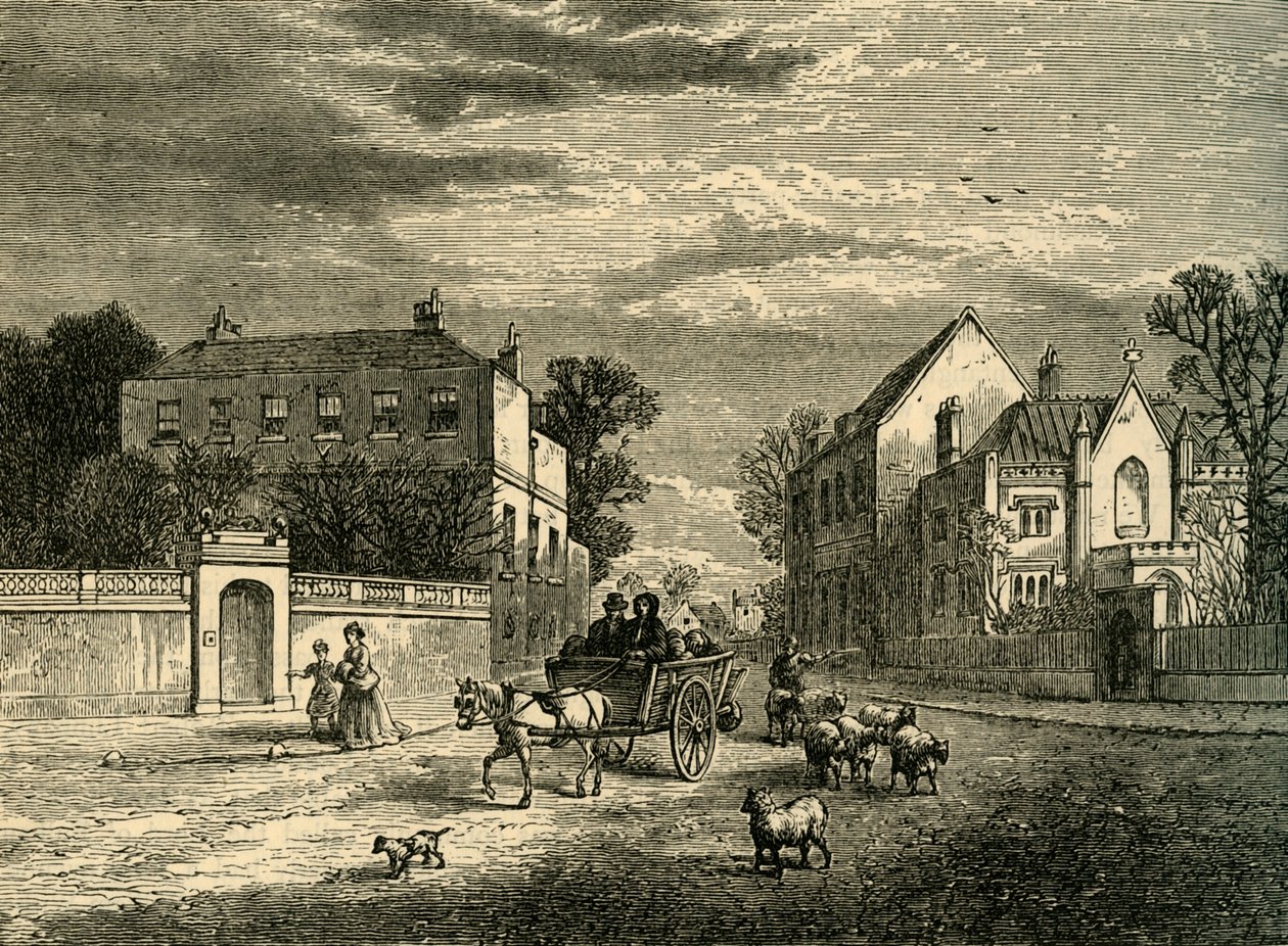Holcrofts ve Manastırı, Fulham, c1878. by Unbekannt