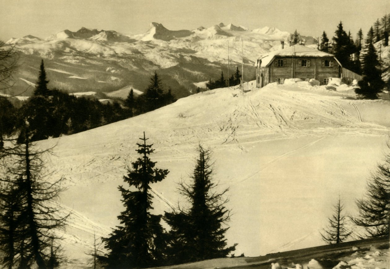 Hollhaus, Dachstein, Steiermark, Avusturya, c1935. by Unbekannt
