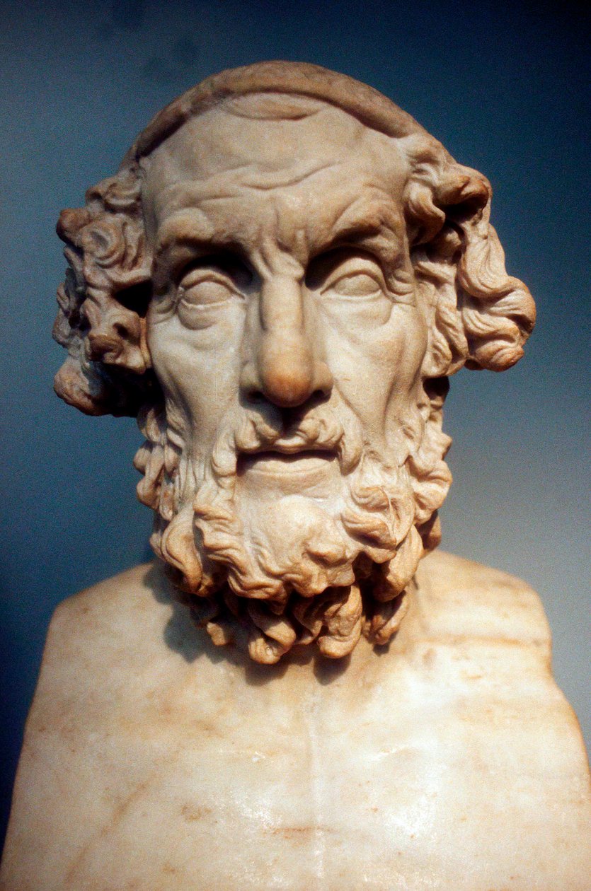 Homeros, Yunan epik şairi by Unbekannt