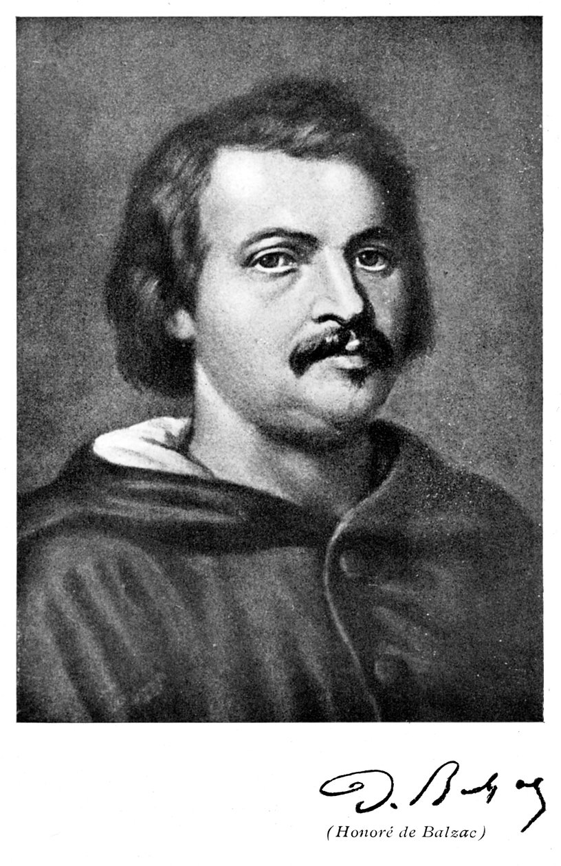 Honore de Balzac 1799-1850, Fransız romancı ve edebiyat eleştirmeni by Unbekannt