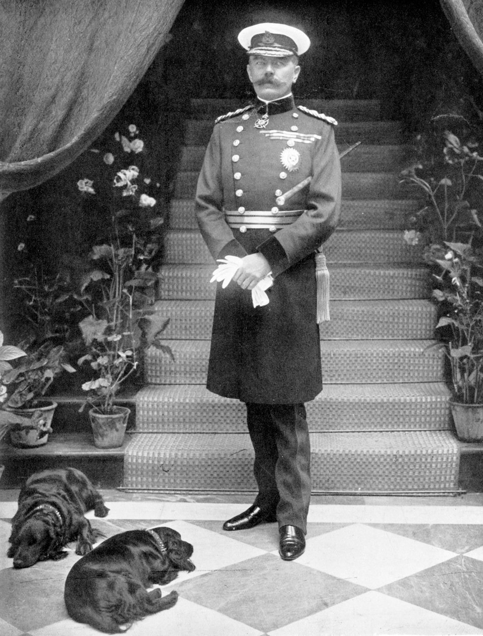 Horatio Herbert Kitchener 1850-1916, İrlanda doğumlu İngiliz askeri ve devlet adamı by Unbekannt