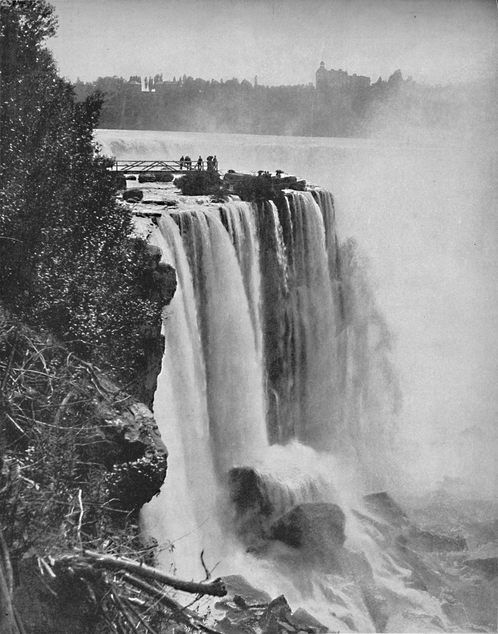 Horseshoe Şelalesi, Niagara, c1897. by Unbekannt