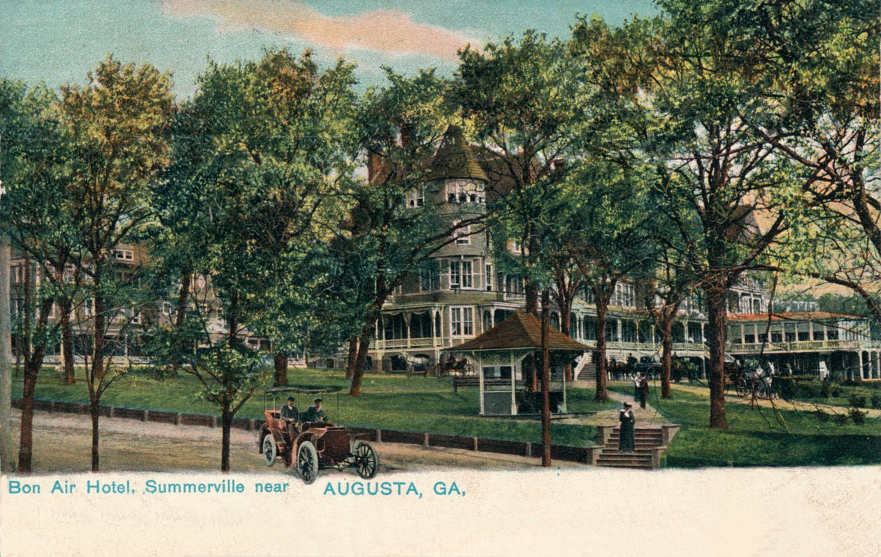 Otel Bon Air, Augusta, Georgia, c1910 by Unbekannt