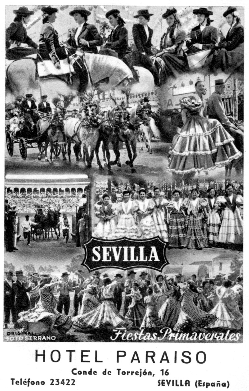 Hotel Paraiso, Sevilla, İspanya, 20. yüzyıl by Unbekannt