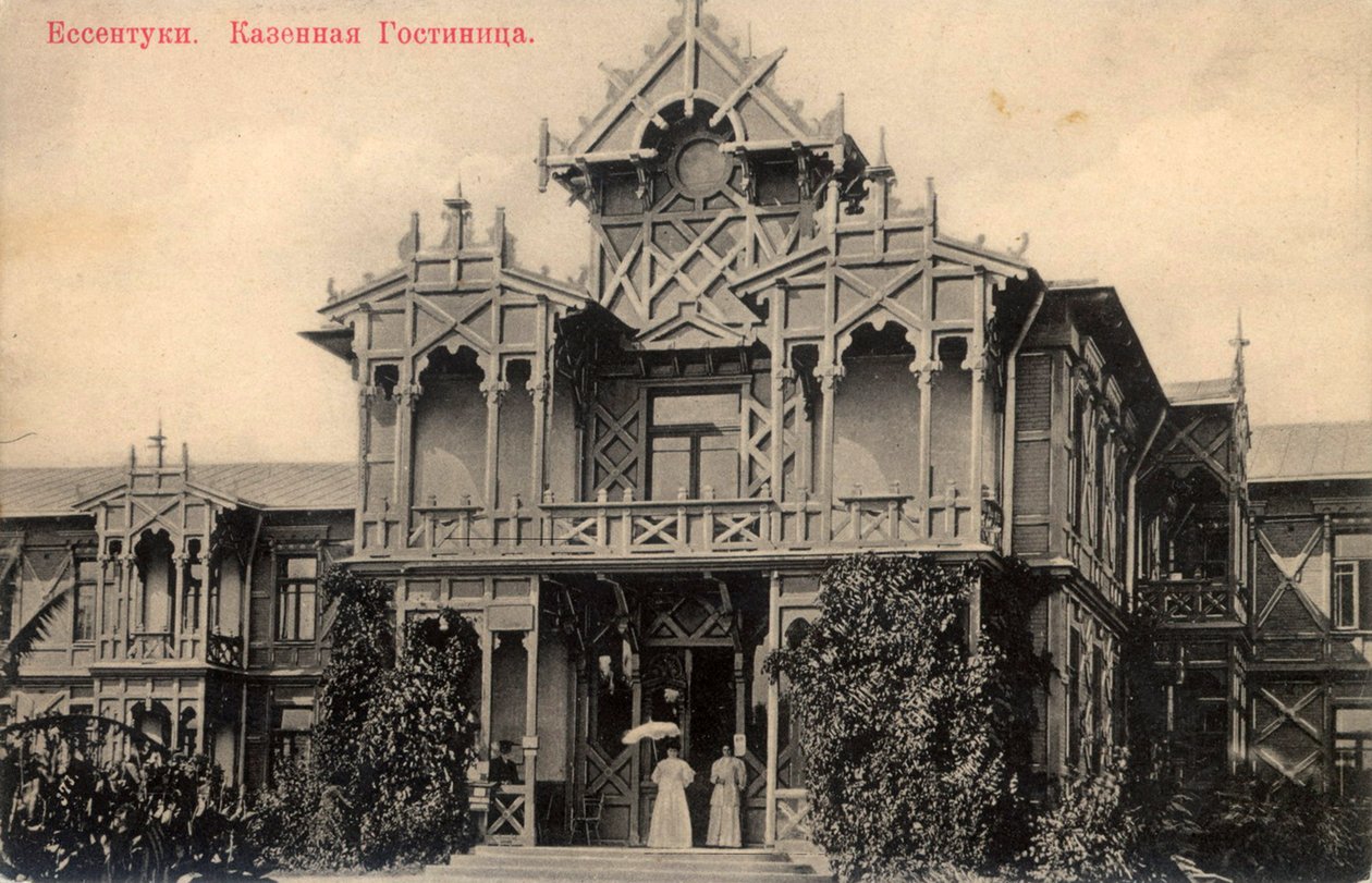 Otel, Yessentuki, Rusya, 1900