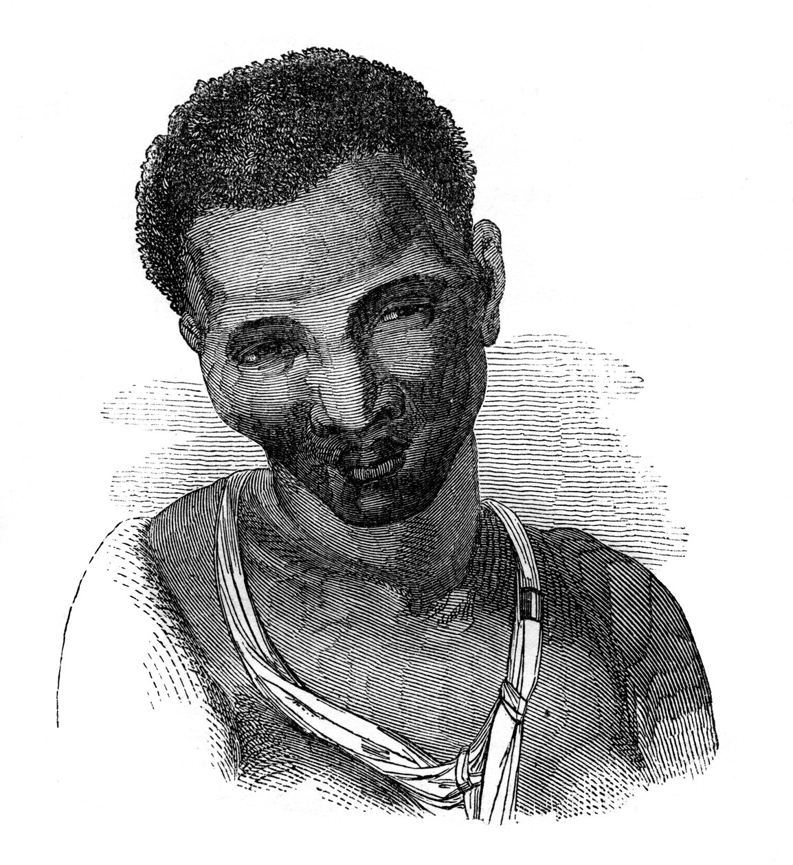 Hottentot kadın, 1848 by Unbekannt