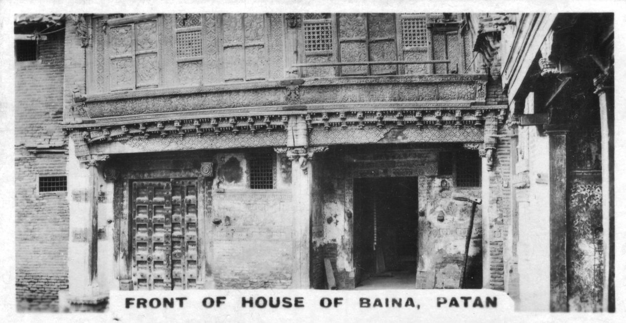 Baina Evi, Patan, Hindistan, c1925 by Unbekannt