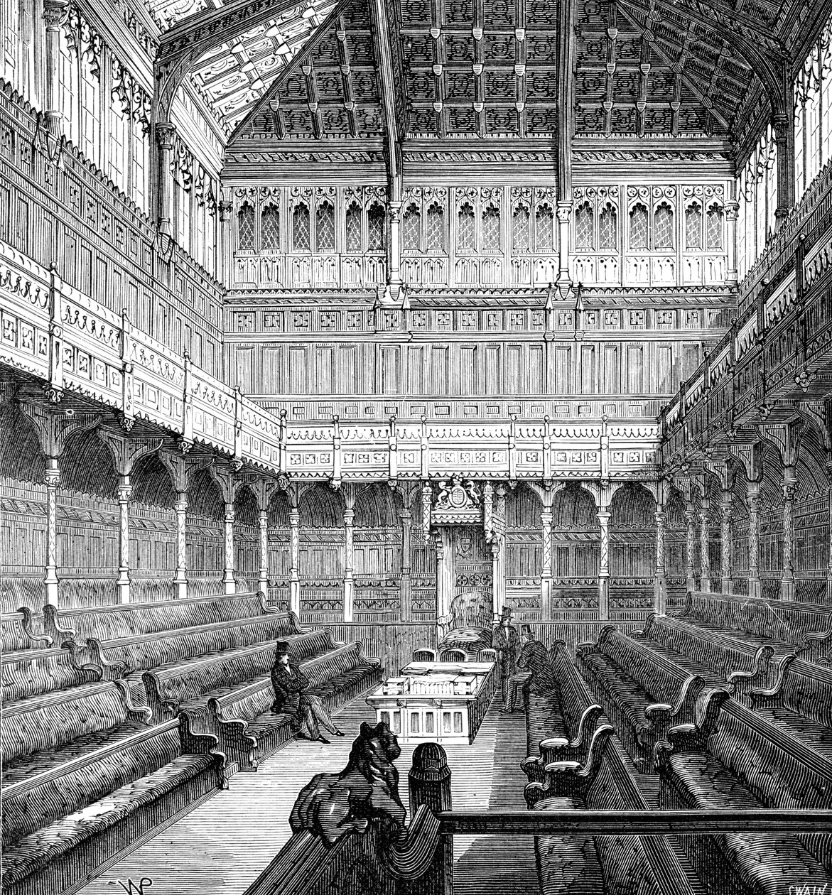 Avam Kamarası, Westminster, Londra, 1900 by Unbekannt