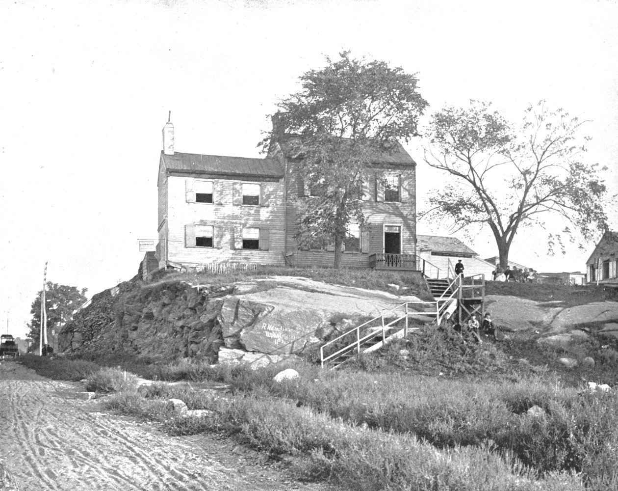 Edgar Allen Poe Evi, Ravenswood, Long Island, New York Eyaleti, ABD, c1900. by Unbekannt