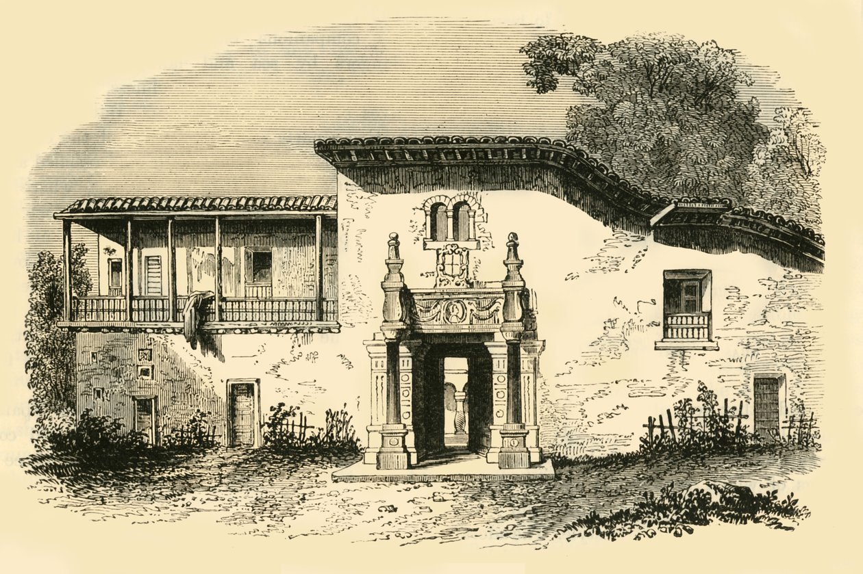 Pizarro Evi, Cuzco, 1890. by Unbekannt