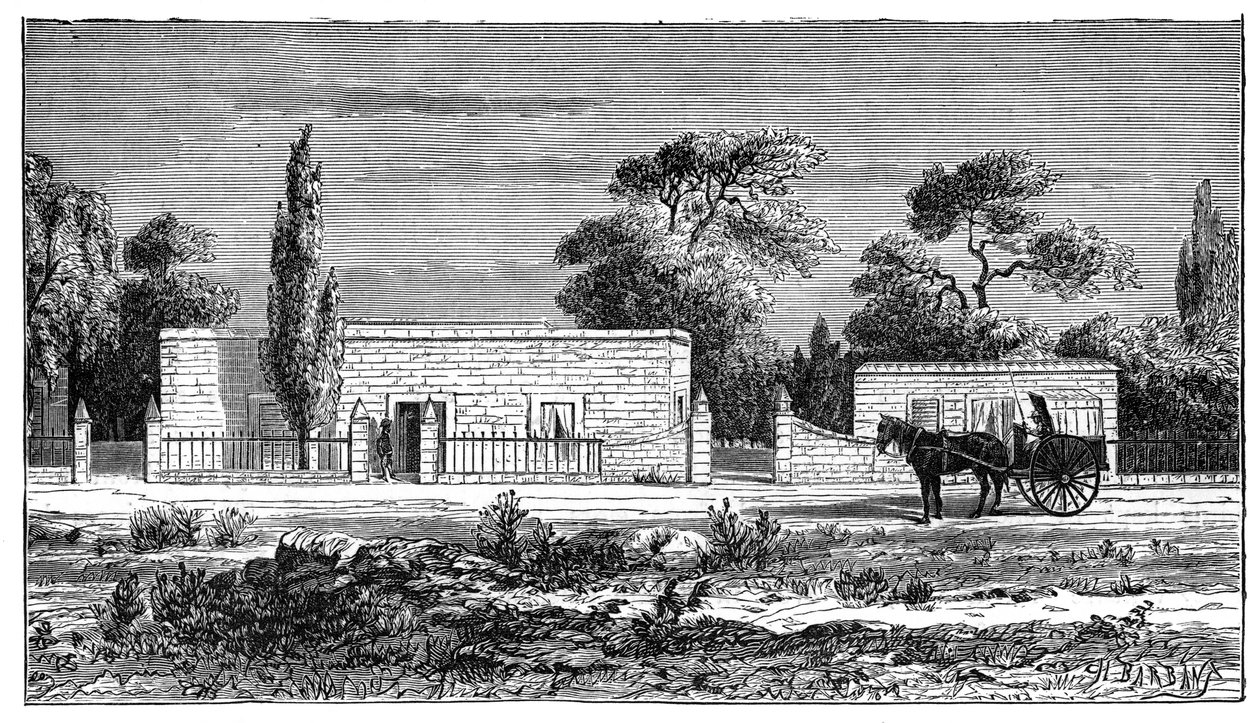 Zengin bir Boer Evi, Güney Afrika, c1890 by Unbekannt