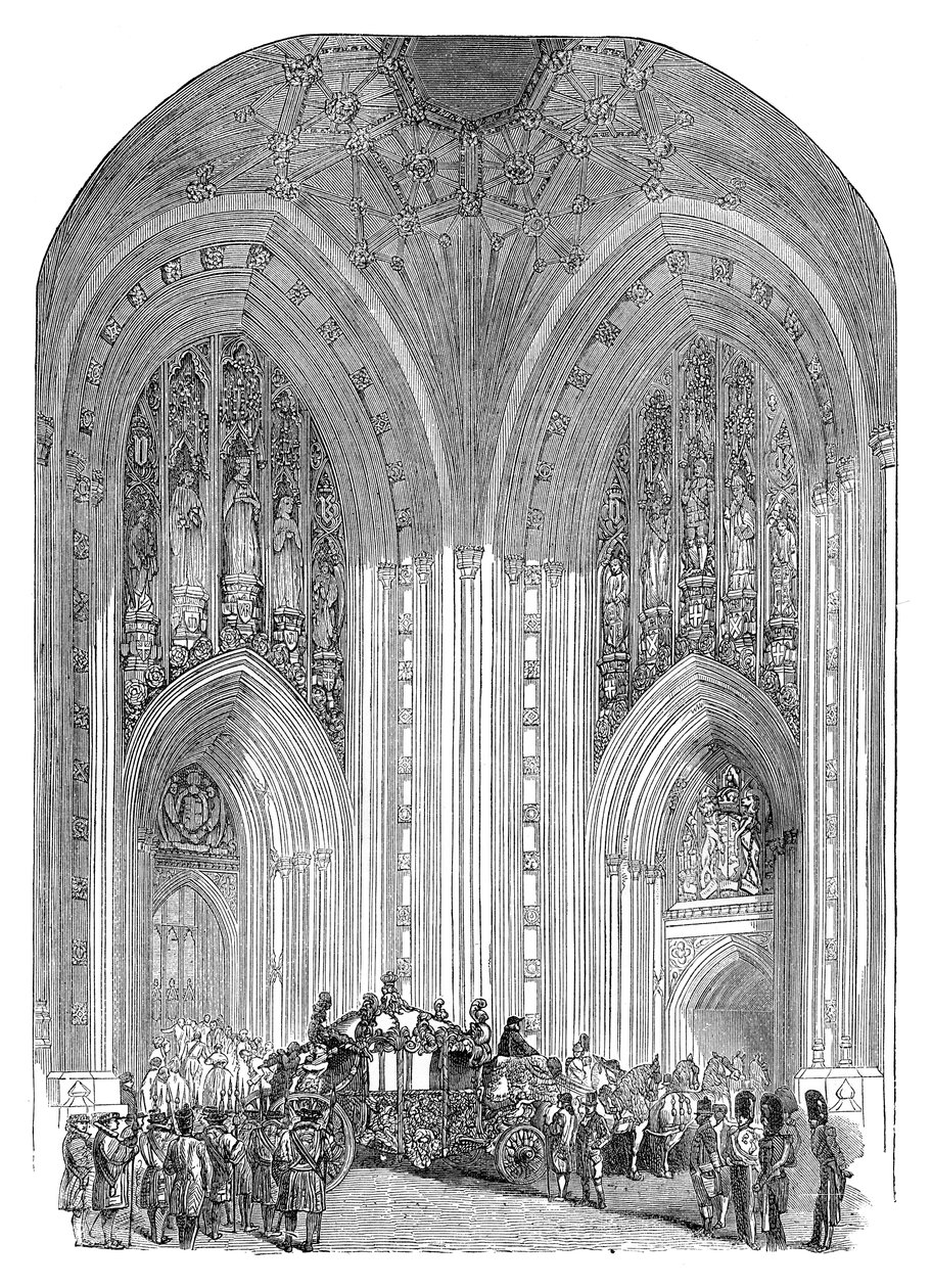 Parlamento Binaları, Grand Entrance, Westminster, Londra, 19. yüzyıl sonu by Unbekannt