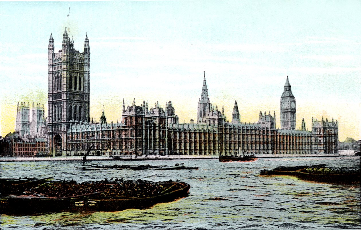 Parlamento Binaları, Londra, 20. Yüzyıl by Unbekannt