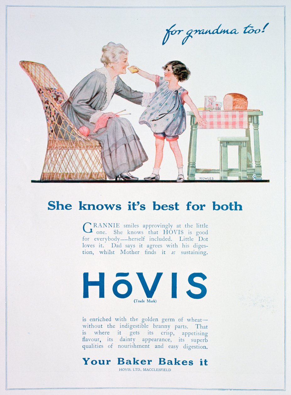 Hovis ekmek reklamı, 1923 by Unbekannt