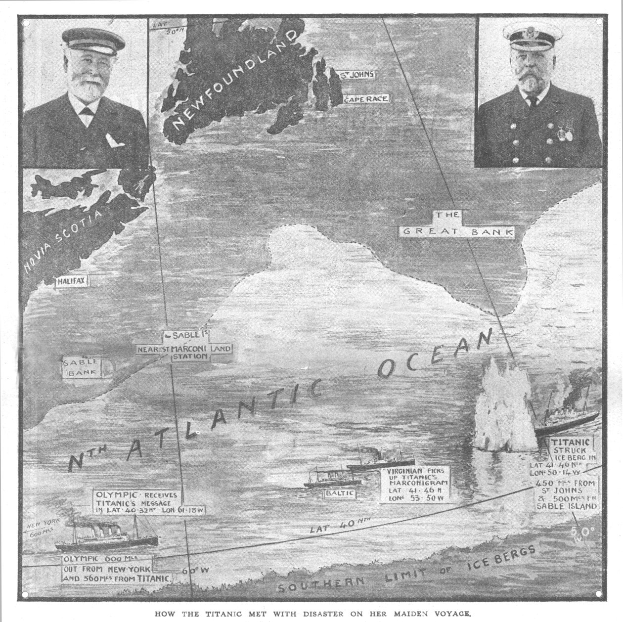 Titanik, 20 Nisan 1912