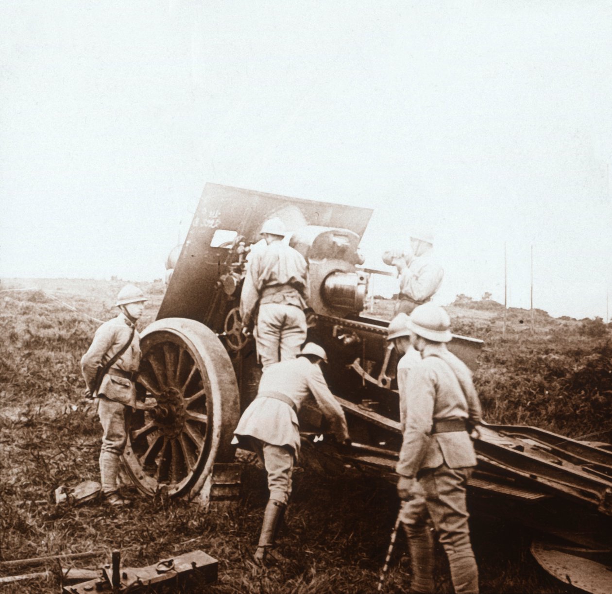 Obüs pili, c1914-c1918 by Unbekannt