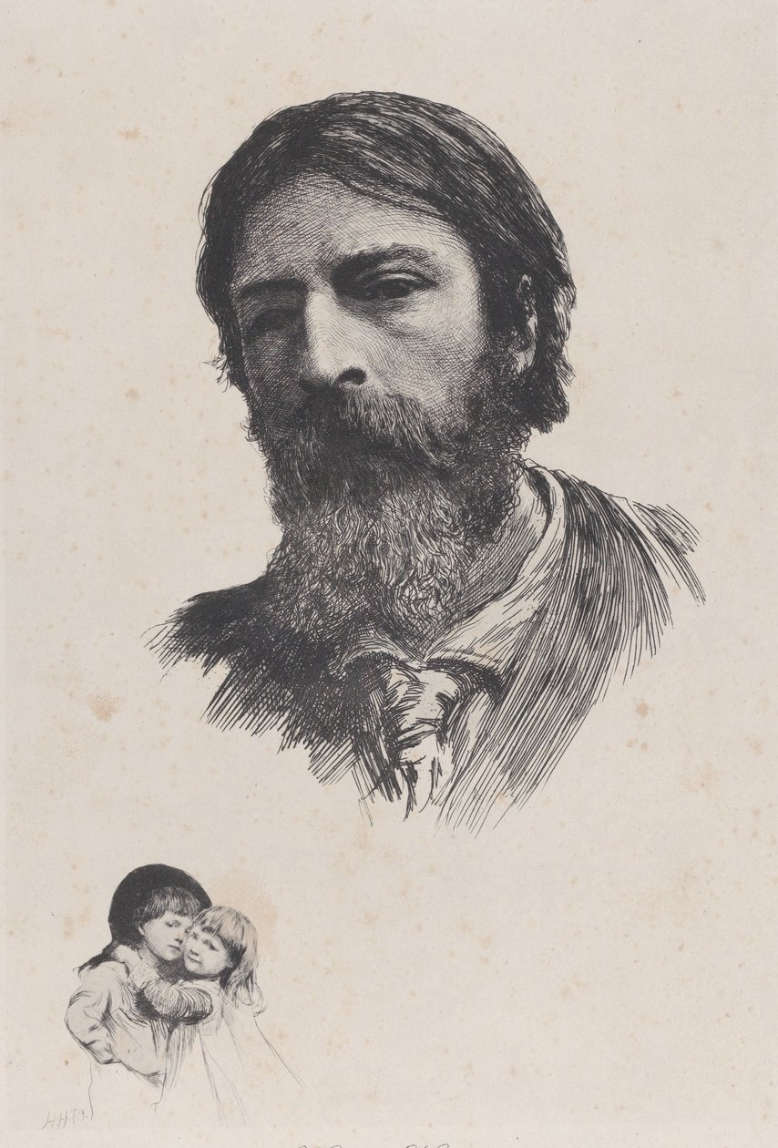 Hubert Herkomer A.R.A. ve Çocukları, 1879