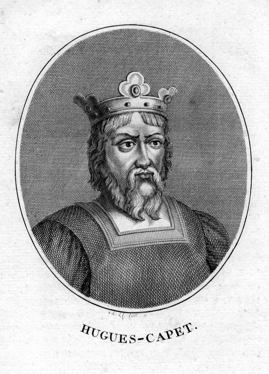 Hugh Capet, Fransa Kralı by Unbekannt