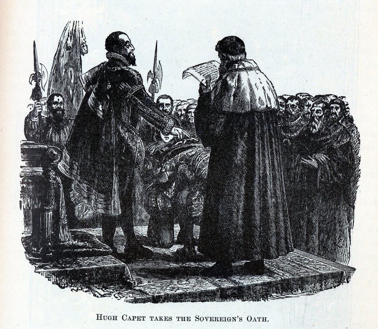 Hugh Capet, Egemenler Yemini, 1882 by Unbekannt