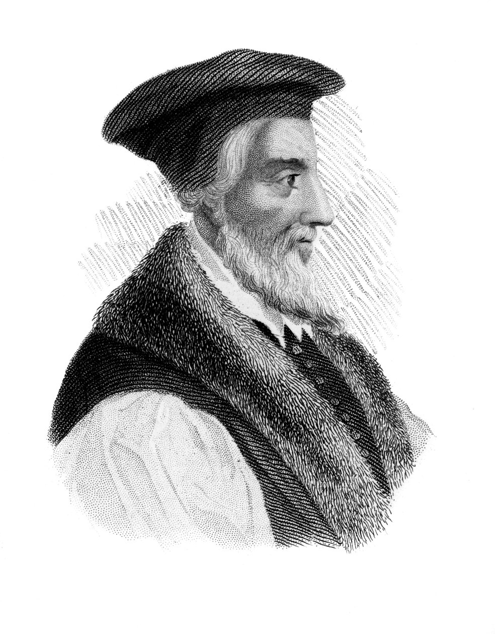 Hugh Latimer, Protestan şehit, c1850 by Unbekannt
