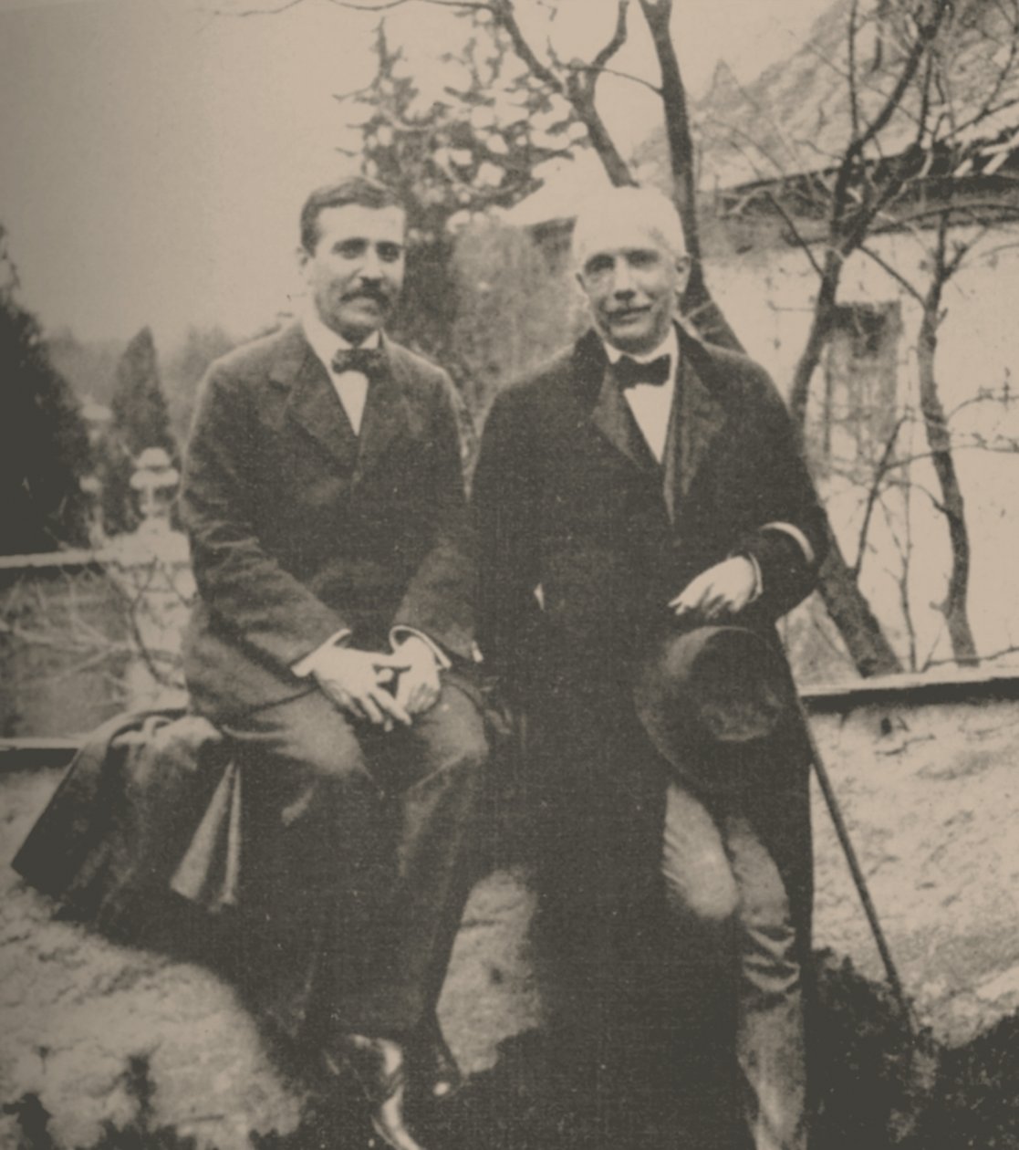 Hugo von Hofmannsthal 1874-1929 ve Richard Strauss 1864-1949, 1912. by Unbekannt
