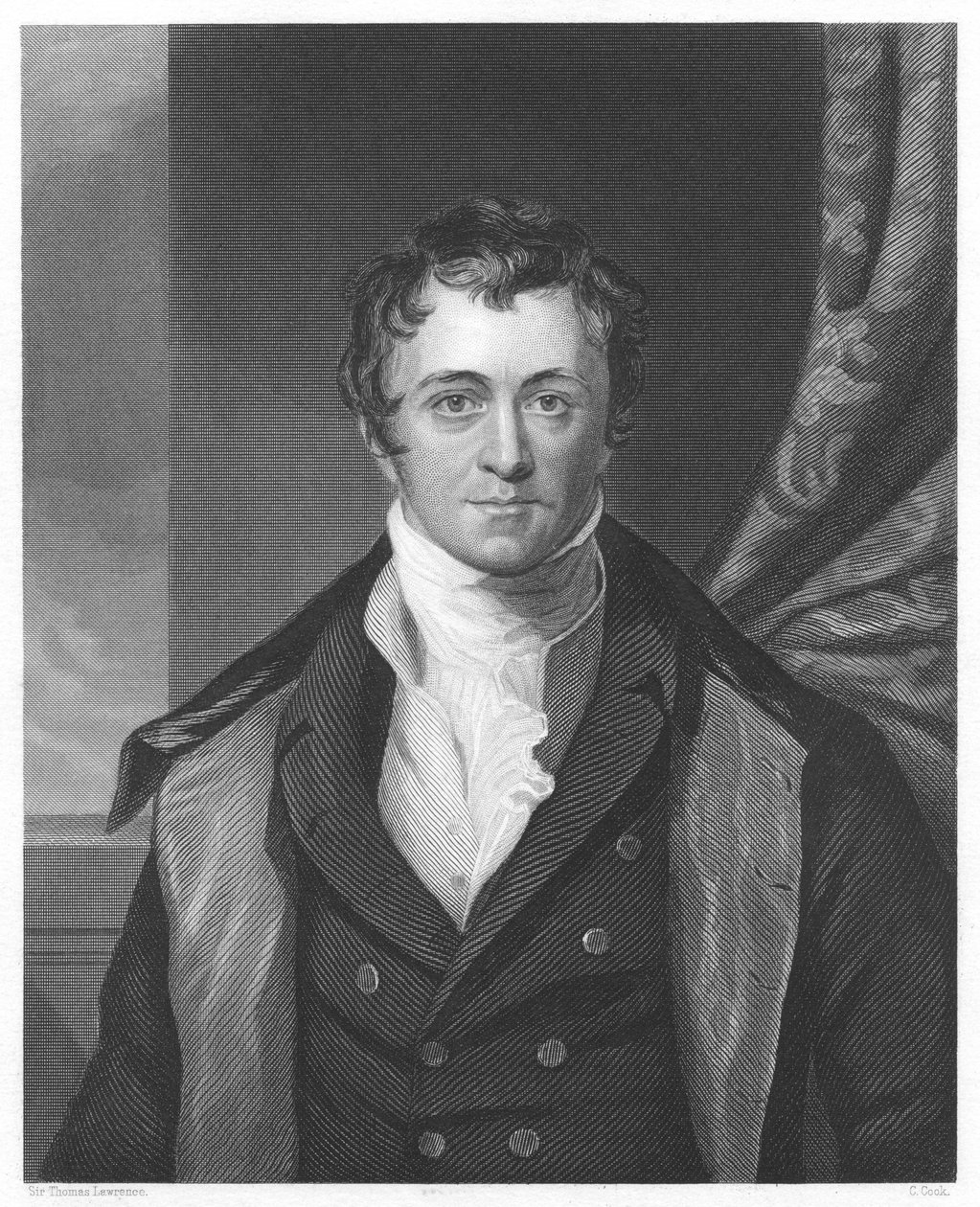 Humphry Davy, İngiliz kimyager, 1860 by Unbekannt