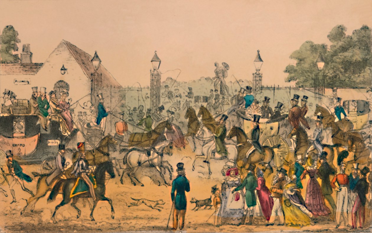 Hyde Park Köşesi, 1825, c1870 by Unbekannt
