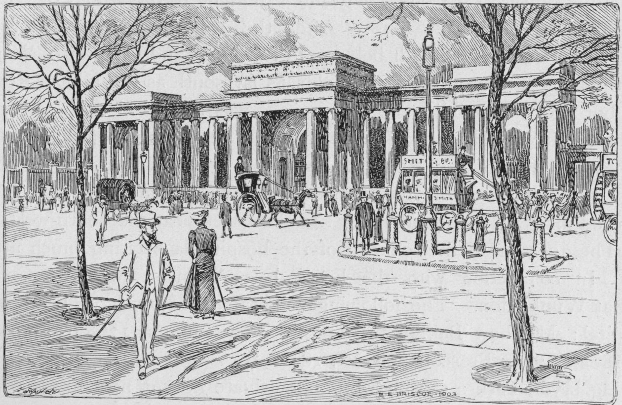 Hyde Park Köşesi, Londra, 1903 1911 by Unbekannt