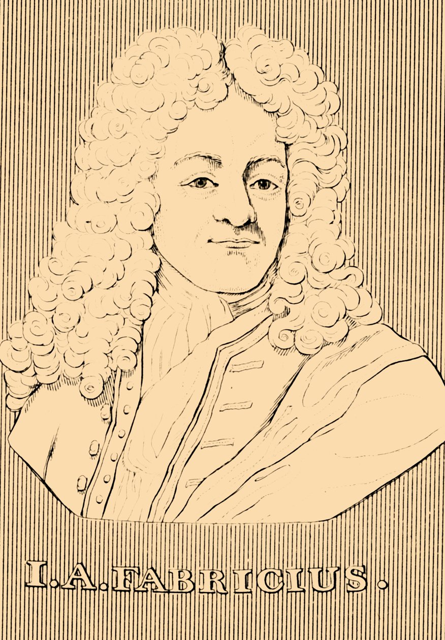 I. A. Fabricius, 1668-1736, 1830 by Unbekannt