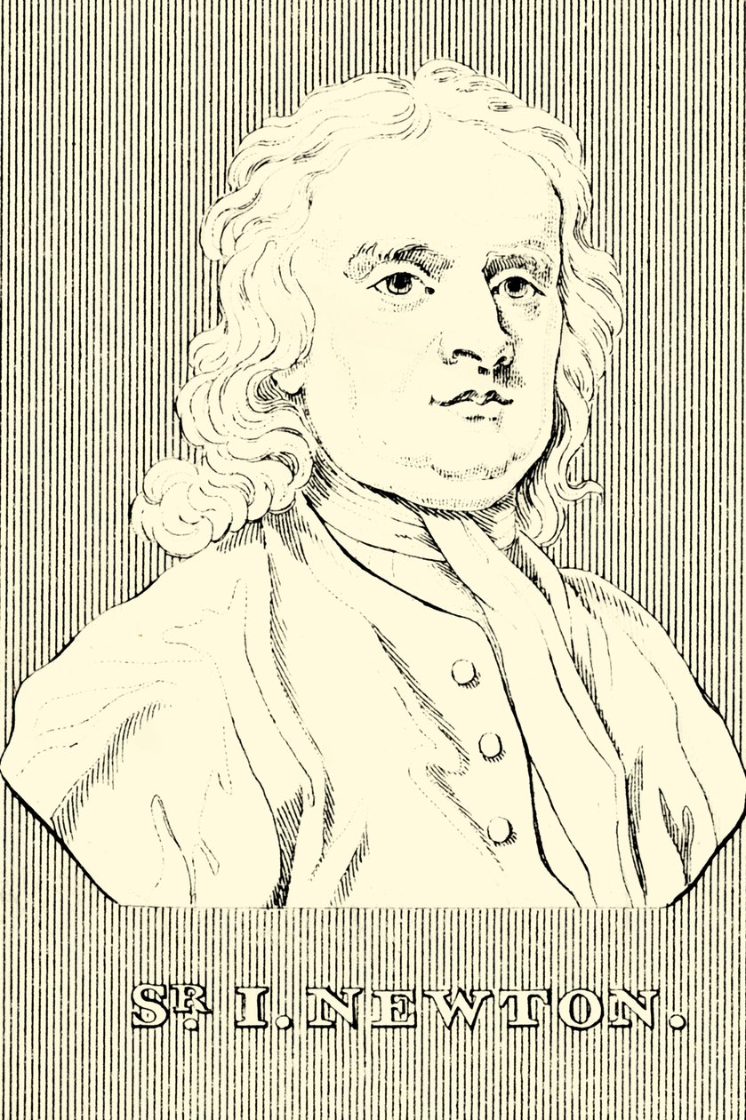 I. Newton, 1642-1727, 1830. by Unbekannt