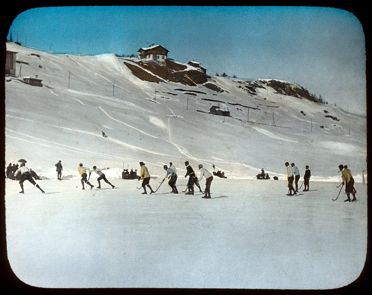 Buz hokeyi, St Moritz, İsviçre by Unbekannt