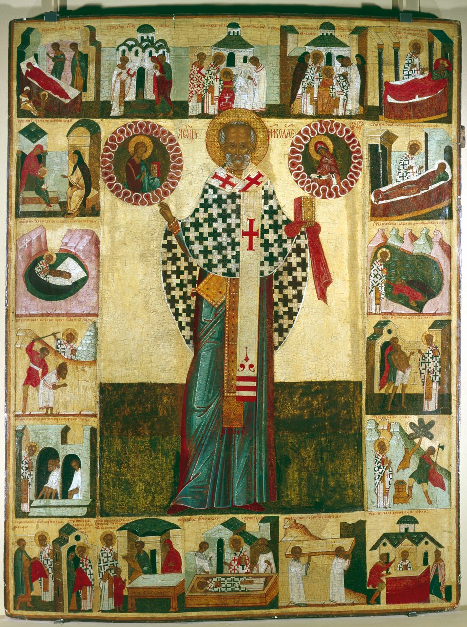 Aziz Nikolaos Simgesi, Rusça by Unbekannt