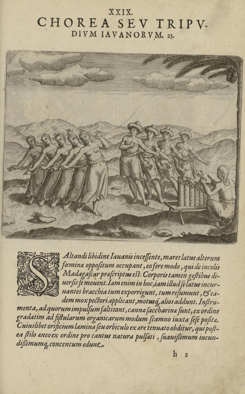 Bilinmeyen yazar tarafından Hindistan Orientalis kitabından alınan ve Excudebat Matthaeus Beckerus tarafından yayınlanan illüstrasyon by Unbekannt