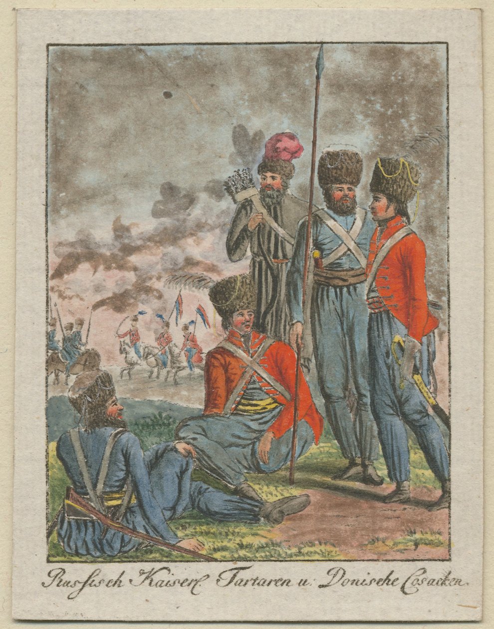 İmparatorluk Rus Kazakları, 1799 by Unbekannt