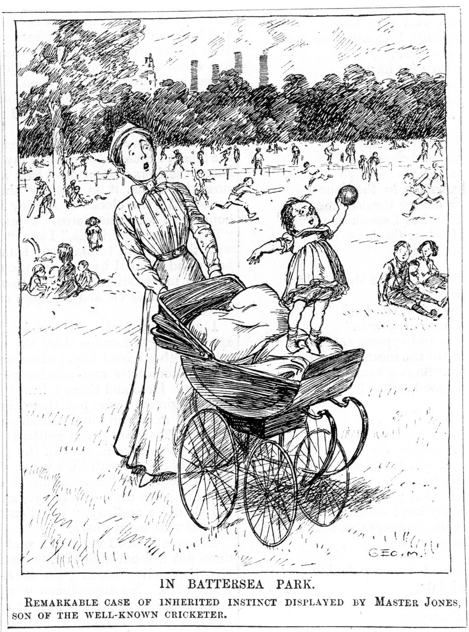 Battersea Parkında, 1911 by Unbekannt