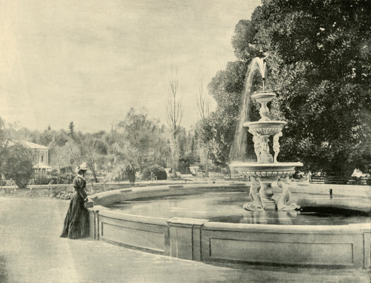 Botanik Bahçelerinde, Adelaide, 1901. by Unbekannt