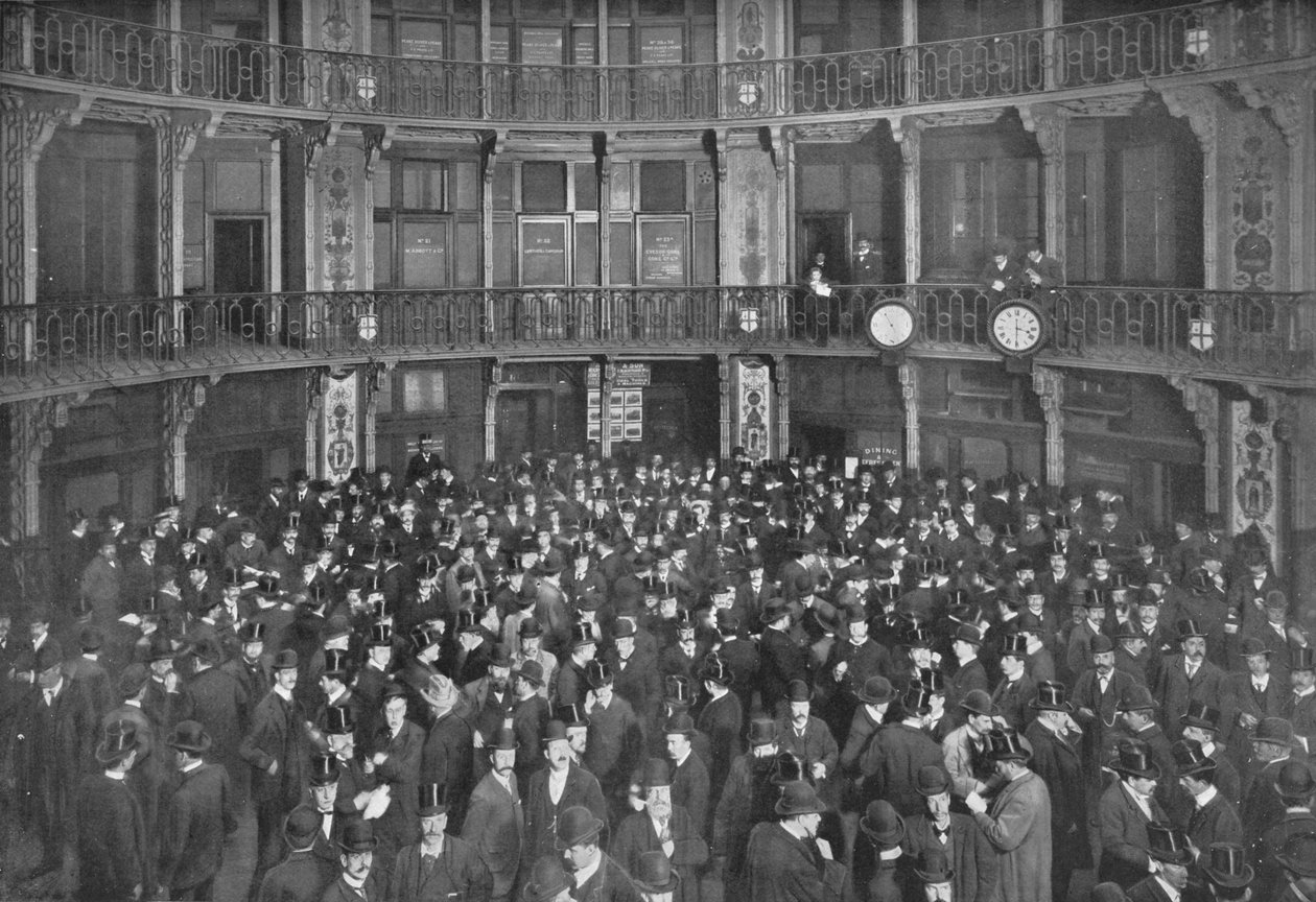 Kömür Borsasında, Londra Şehri, c1903 1903 by Unbekannt