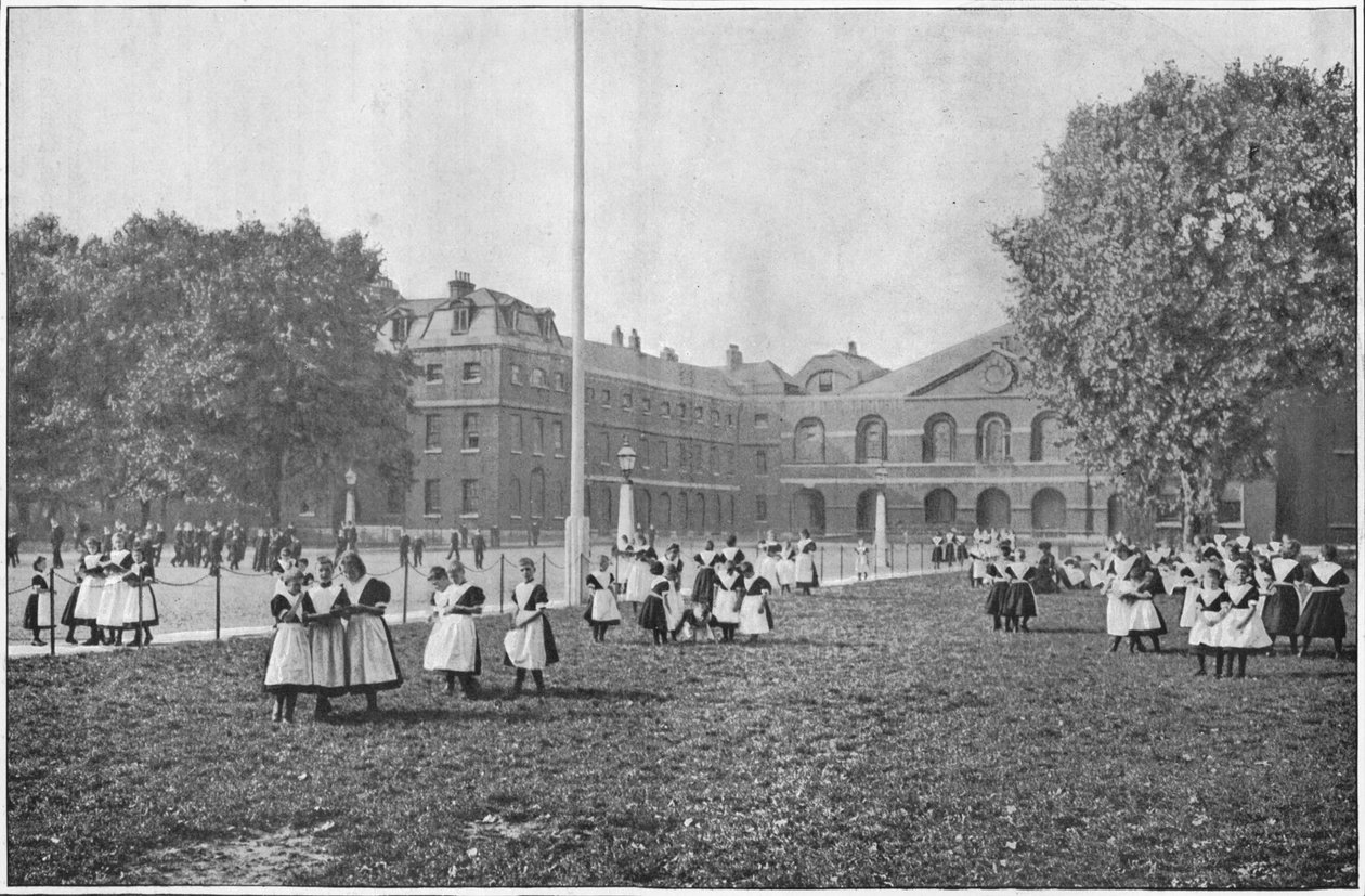 Foundling Hastanesi arazisinde, Londra, c1901 1901 by Unbekannt