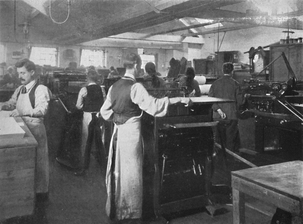 Makine Dairesinde, 1916 by Unbekannt