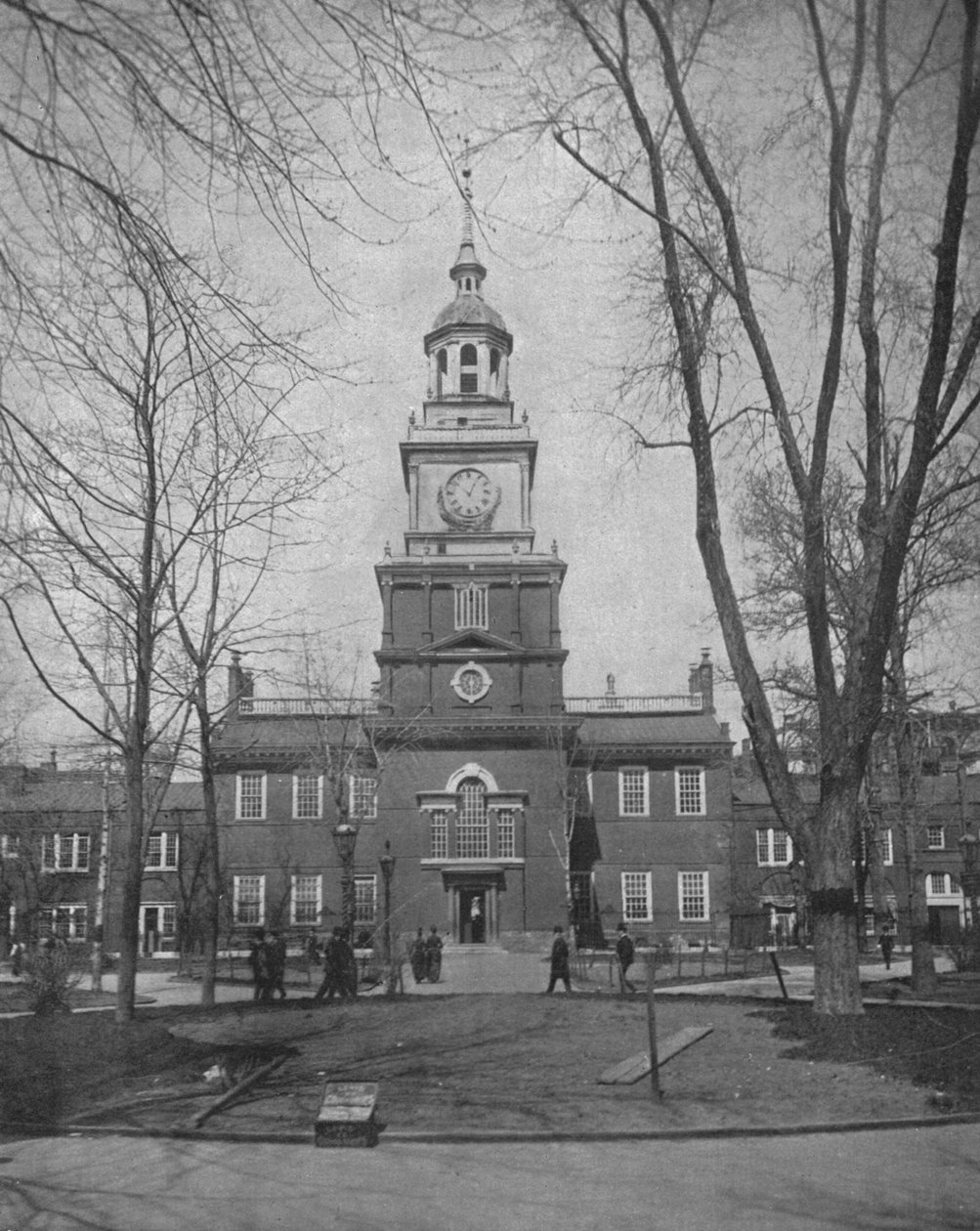 Bağımsızlık Salonu, Philadelphia, ABD, c1900. by Unbekannt